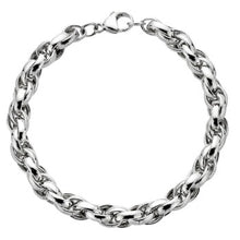 Load image into Gallery viewer, Ladies Sterling Silver Chunky Belcher Bracelet