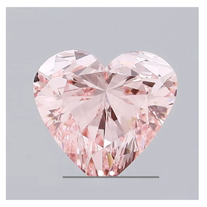 Heart shaped pink diamond deals