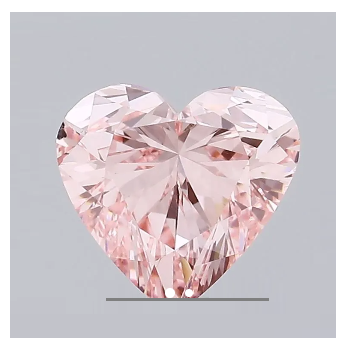1.09 Carat Heart Shape Fancy Vivid Pink Lab Grown Diamond