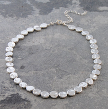 Load image into Gallery viewer, Ladies Handmade Sterling Silver Organic Bead Bracelet