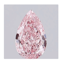 Load image into Gallery viewer, V/S1 Fancy Vivid Pink Pear Shape Lab Grown Diamond 1.00 Carat