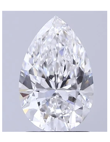 Bespoke Lab Diamond Pear & Natural Emerald Cut Diamond Ring Remodel - Pobjoy Diamonds