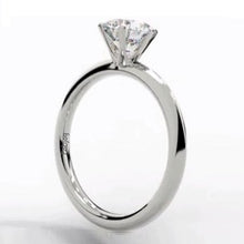 Load image into Gallery viewer, Tiffany-Style Solitaire Lab Grown Diamond Ring - Choice Of Carat Weights