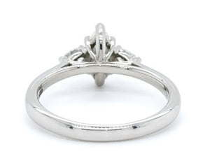 Marquise & Pear Cut Diamond Trilogy Ring