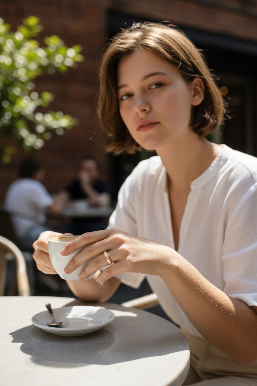 Channel Set Reverse Diamond Half Eternity Ring 2.00 Carats - Pobjoy Diamonds