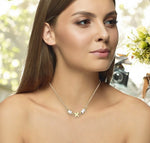 Ladies 9K Yellow Gold Hugs & Kisses Pendant Necklace - Pobjoy Diamonds