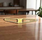 Lab Grown 2.0 Carat Yellow Radiant Cut Diamond Bracelet - Options - Pobjoy Diamonds