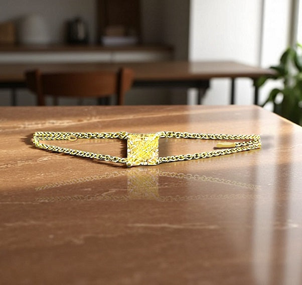 Lab Grown 2.0 Carat Yellow Radiant Cut Diamond Bracelet - Options - Pobjoy Diamonds