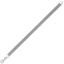Load image into Gallery viewer, Sterling Silver Ladies Mesh Wrist Strap - Pobjoy Diamonds