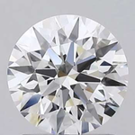 ROUND BRILLIANT 1.52 CARAT E/VVS2 EX EX EX - Pobjoy Diamonds
