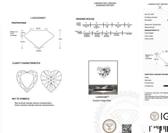 HEART CUT 1.00 CARAT E/VS1 EX EX - Pobjoy Diamonds