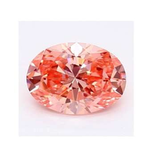 Load image into Gallery viewer, Fancy Intense Pink Oval Cut Lab Grown Diamond 1.01 Carat VS1 - Pobjoy Diamonds