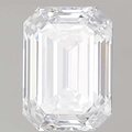 EMERALD CUT 1.02 CARAT F/VS1 EX EX - Pobjoy Diamonds