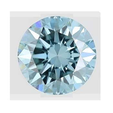 Load image into Gallery viewer, Fancy Intense Blue Round Cut Lab Grown Diamond 1.02 Carat