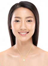 Load image into Gallery viewer, 18K Yellow Gold Heart Diamond Necklace 1.10 Carat - Pobjoy Diamonds