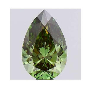 Fancy Vivid Green Oval Lab Grown Diamond 1.52 Carat - Pobjoy Diamonds
