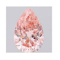 Fancy Intense Pink Pear Shaped Lab Grown Diamond