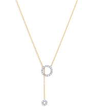 Load image into Gallery viewer, 9K Yellow Gold &amp; Diamond Circle Of Life Necklace 