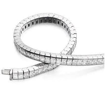 Load image into Gallery viewer, 18K  Gold  Pobjoy Tennis Bracelet 8.5 Carats