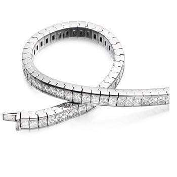 950 Platinum Pobjoy Tennis Bracelet 8.50 Carats 