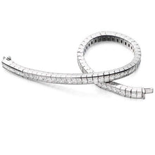 Load image into Gallery viewer, 950 Palladium Set Diamond Tennis Bracelet 8.5 Carats