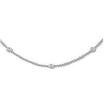 Load image into Gallery viewer, Yard of Diamonds 18K White Gold  Necklace - Pobjoy Diamonds