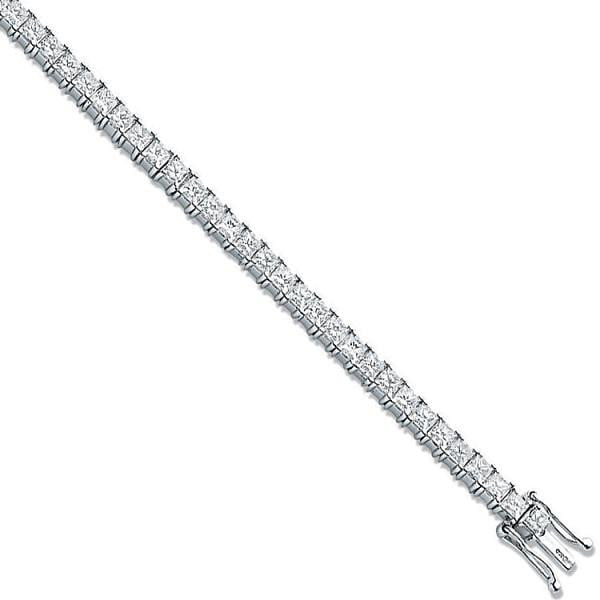 18K White Gold & 5.00 CTW Diamond Ladies Bracelet - Pobjoy Diamonds