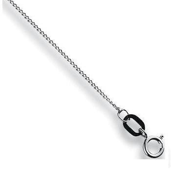 9K White Gold 0.40 CTW Diamond Cross Pendant - Pobjoy Diamonds