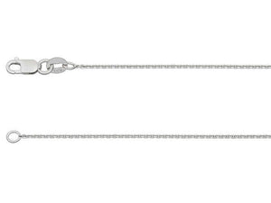 White gold curb chain from Pobjoy Diamonds