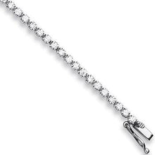 Load image into Gallery viewer, 18K White Gold Diamond Tennis Bracelet 2.00 CTW-H/Si - Pobjoy Diamonds