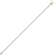Load image into Gallery viewer, 18K Yellow Gold  Diamond Tennis Bracelet 1.00 Carat 