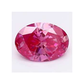 Oval Cut Fancy Purplish Red Lab Grown Diamond 1.00 Carat - Pobjoy Diamonds