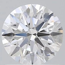 Load image into Gallery viewer, Platinum 1.00 Carat Round Brilliant Cut Lab Grown Diamond Ring D/VVS1