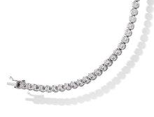 Load image into Gallery viewer, 950 Platinum Ladies Round Brilliant Cut 2.00 CTW Diamond Tennis Bracelet - Pobjoy Diamonds
