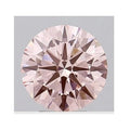 3.17 Carat Round Brilliant Cut Fancy Intense Pink Lab Grown Diamond
