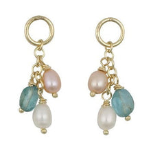 Load image into Gallery viewer, 9K Yellow Gold Baroque Pearl Drop Earrings - Pobjoy Diamonds