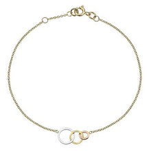 Load image into Gallery viewer, 9K Three Colour Gold Hoop Ladies Bracelet - Pobjoy Diamonds