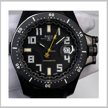 Load image into Gallery viewer, BALL Engineer Hydrocarbon Titanium Chronometer Watch - Black Dial 42mm