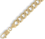 Gents 9K Yellow Gold Chunky Flat Curb Chain 48g - Pobjoy Diamonds