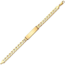 Load image into Gallery viewer, 9K Gold Gents Curb Identification Bracelet - Pobjoy Diamonds