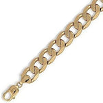 9K Yellow Gold Heavy Set Curb Neck Chain 150g - Pobjoy Diamonds