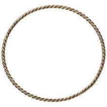 Load image into Gallery viewer, 9K Three Colour Gold Tight Twist Ladies Bangle - Pobjoy Diamonds