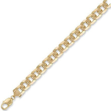 Load image into Gallery viewer, 9K Yellow Gold Mens Heavyweight Classic Flat Curb Bracelet - Pobjoy Diamonds