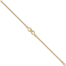 Load image into Gallery viewer, 9K Yellow Gold Centre Link Bracelet - Pobjoy Diamonds