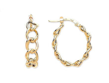 Load image into Gallery viewer, 9K Yellow Gold Ladies Link Earrings-Pobjoy Diamonds