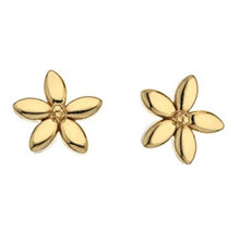Load image into Gallery viewer, 9K Yellow Gold Petal Stud Earrings - Pobjoy Diamonds