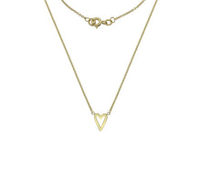 Load image into Gallery viewer, 9K Yellow Gold Heart Pendant Necklace - Pobjoy Diamonds