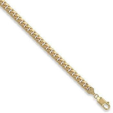 Load image into Gallery viewer, 9K Yellow Gold Mens Domed Curb Neck Chain - Pobjoy Diamonds