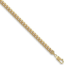Load image into Gallery viewer, 9K Yellow Gold Mens Domed Curb Neck Chain - Pobjoy Diamonds