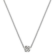 Load image into Gallery viewer, 9K White Gold Infinity Bead Ladies Pendant &amp; Neck Chain - Pobjoy Diamonds
